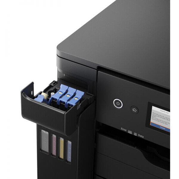 Imprimanta inkjet color Epson EcoTank L11160 CISS, Retea, Wireless, A3+