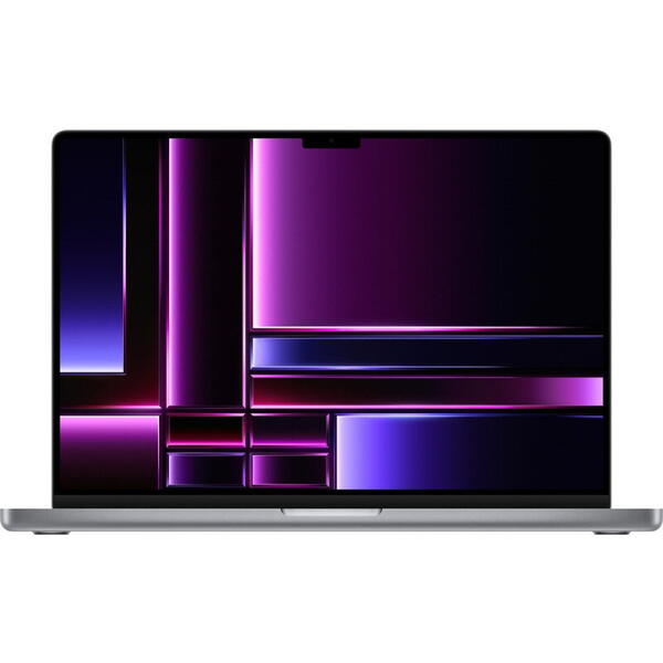 Laptop MacBook Pro 16 Liquid Retina XDR, 16.2 inch, Apple M2 Pro chip (12-core CPU), 32GB, 1TB SSD, Apple M2 Pro 19-core GPU, macOS Ventura, Space Grey, INT keyboard, 2023