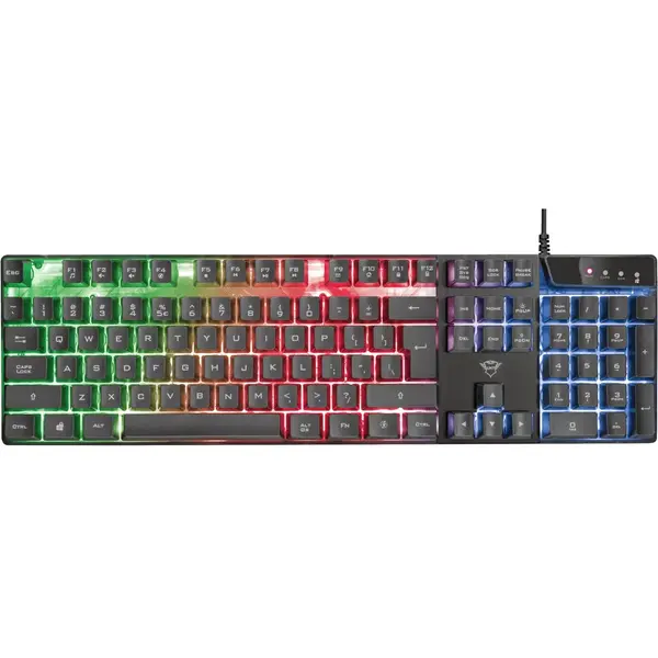 Tastatura Trust GXT 835 Azor Illuminated Gaming Keyboard
