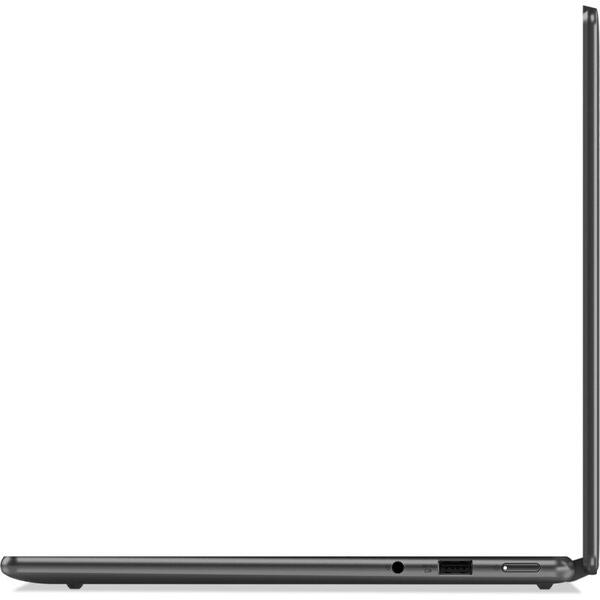Laptop Lenovo Yoga 7 14IAL7, 14 inch, 2 in 1 Convertibil, 2.8K OLED Touch 90Hz, Procesor Intel Core i5-1240P (12M Cache, up to 4.40 GHz), 16GB DDR5, 512GB SSD, Intel Iris Xe, Win 11 Home, Storm Grey, 3Yr Onsite Premium Care