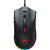 Mouse AOC GM530B, Ergonomic, USB 2.0, 16000DPI, 7 butoane, RGB, 1.8m, Negru