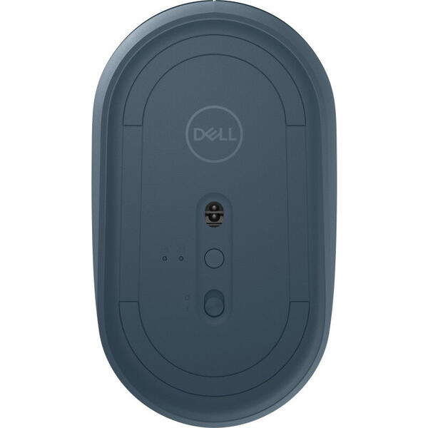 Mouse fără fir Dell Mobile – MS3320W, Wireless - 2.4 GHz,  Bluetooth 5.0, Verde miez de noapte