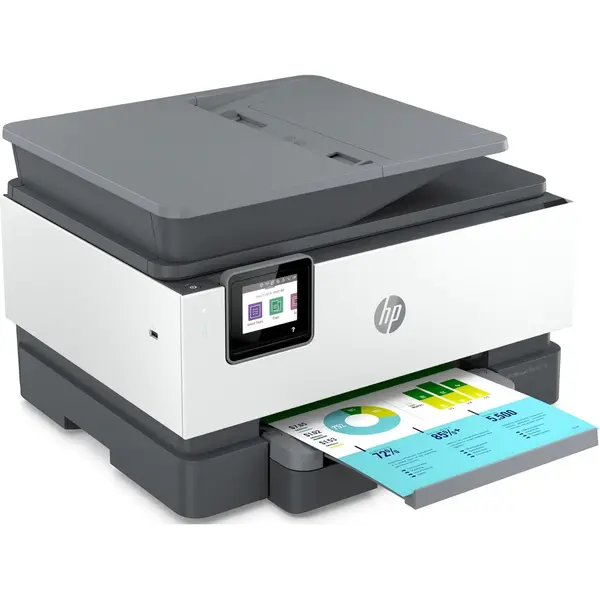 Multifunctional inkjet color HP OfficeJet PRO 9010E, Retea, Wireless, Duplex, ADF, A4, HP Plus, eligibil, Instant Ink