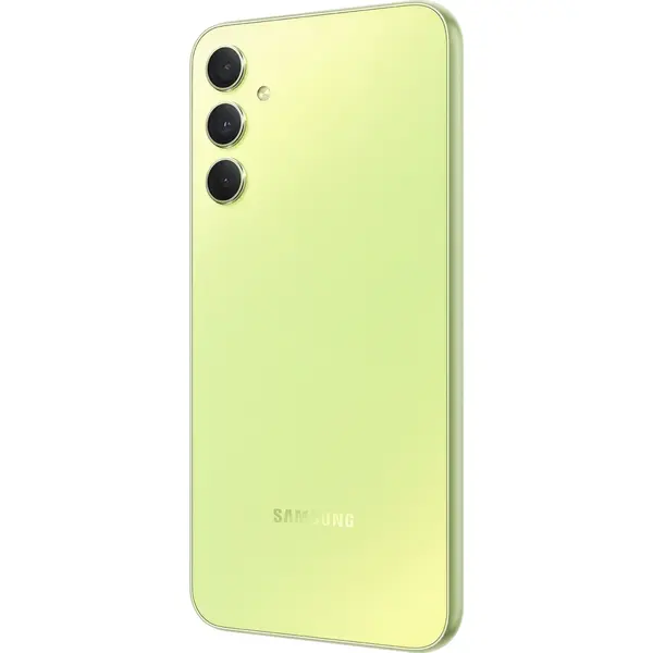 Telefon mobil Samsung Galaxy A34, Dual SIM, 8GB RAM, 256GB, 5G, Light Green