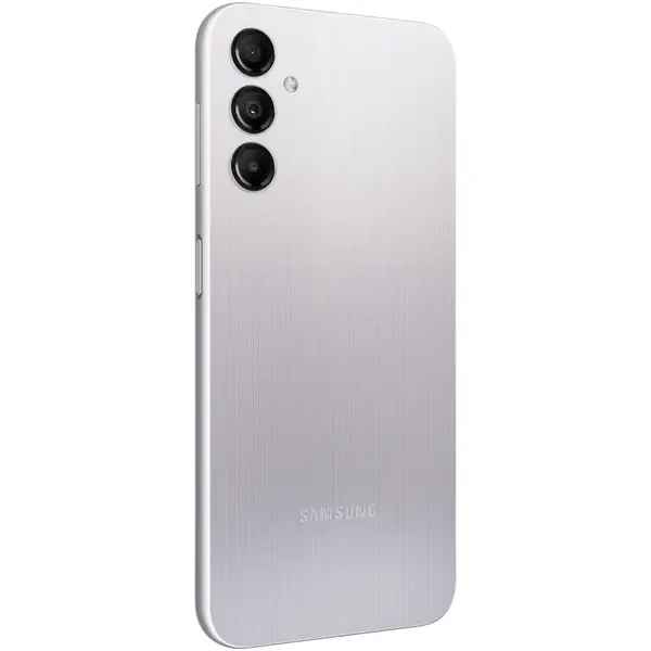 Telefon mobil Samsung Galaxy A14, Dual SIM, 4GB RAM, 128GB, 4G, Silver
