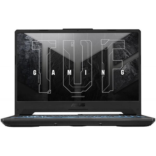 Laptop Asus Gaming FX506HF-HN017, Procesor Intel Core i5-11400H, 16GB DDR4, 512GB SSD, GeForce RTX 2050 4GB, No OS, Graphite Black