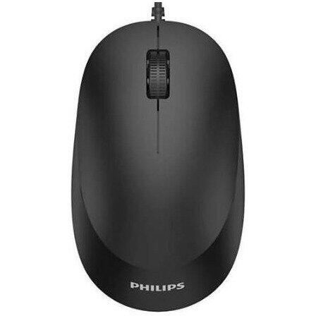Mouse Mouse Philips SPK7207, Cu fir, 1200 DPI, Negru