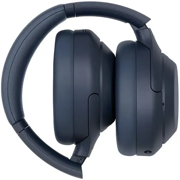 Casti Over the Ear Sony WH1000XM4L, Wireless, Bluetooth, Noise cancelling, Autonomie 30 ore, Microfon, Albastru