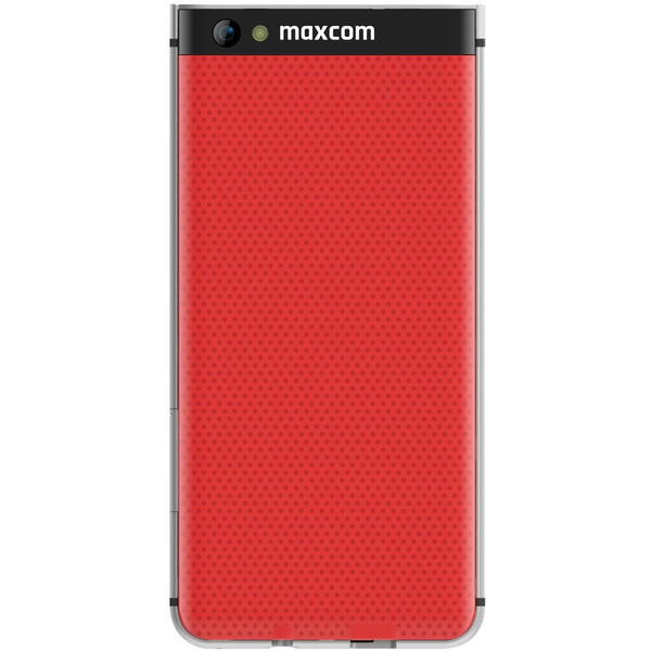 Telefon mobil Maxcom Dual SIM 2.3 inch, Incarcare USB Type C, Red
