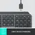 Tastatura Logitech MX Keys Plus Advanced, Wireless, Iluminare, US INTL layout, Graphite