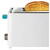 Toaster Taurus PTTOF301, 750W, 2 felii, 6 trepte de prajire, Alb