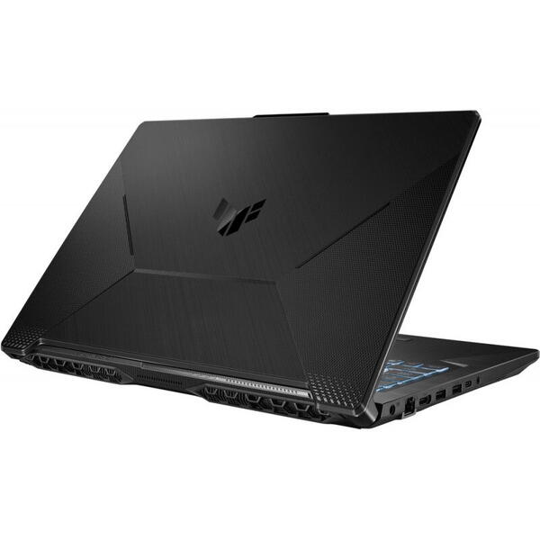 Laptop Asus FX706HF-HX013, 17.3 inch, 8GB DDR4, 512GB SSD, GeForce RTX 2050 4GB, No OS, Graphite Black