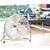 Ventilator Taurus Sirocco 18, De podea, 120 W, 50 cm, Debit aer: 97,54 mc/min, 3 Viteze, Palete metalice pentru ventilatie puternica, Inox