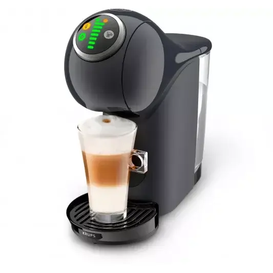 Espressor automat Krups Nescafe Dolce Gusto Genio S Plus KP340B10, 15 bari, functia Hot & Cold, Temperatura ajustabila, Negru