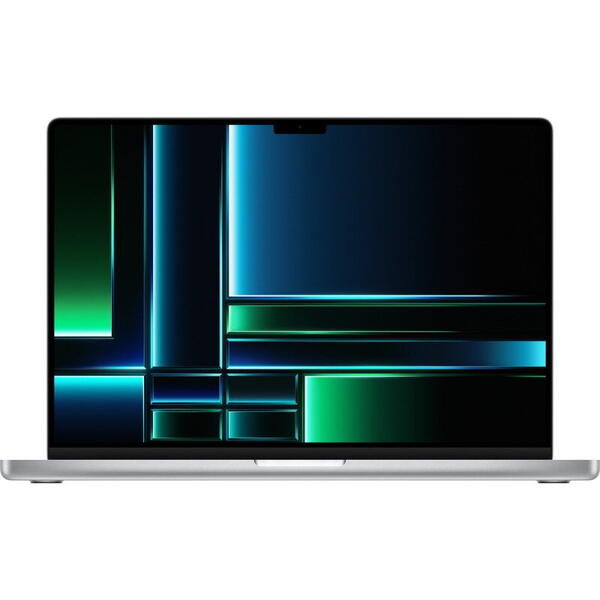 Laptop MBP 16 M2 12/19/16, 16GB, 512GB SSD, Apple M2 Pro 19-core GPU, macOS Ventura, Silver, INT keyboard, 2023, Gri