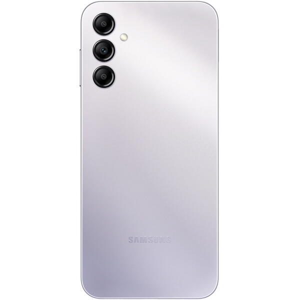 Telefon mobil Samsung Galaxy A14, Dual SIM, 4GB RAM, 128GB, 5G, Silver