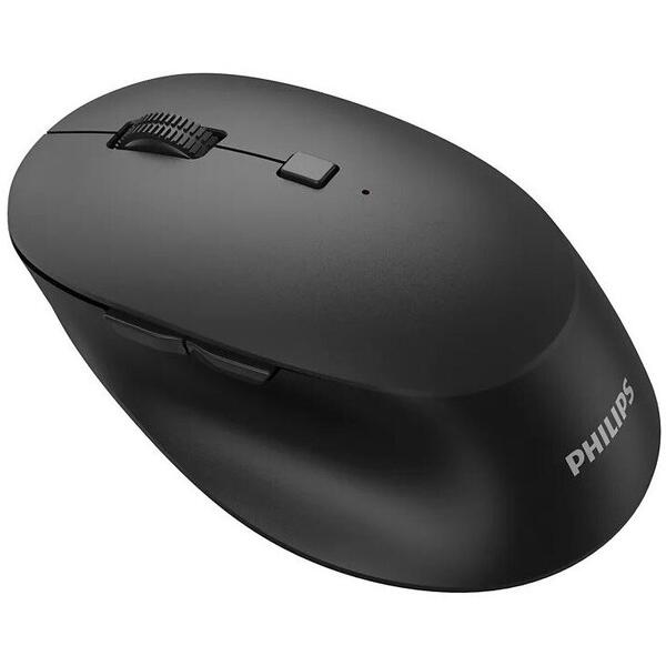 Mouse Philips SPK7507, Wireless, 800 - 3200 DPI, Negru