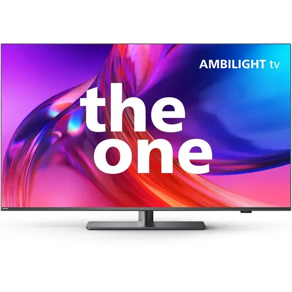 Televizor Philips AMBILIGHT LED 75PUS8818, 189 cm, Google TV, 4K Ultra HD, 100hz, Clasa E (Model 2023)