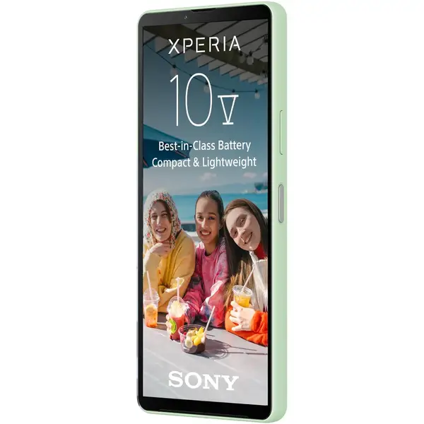 Telefon mobil Sony Xperia 10 V, Dual SIM, 6GB RAM, 128GB, 5G, Verde