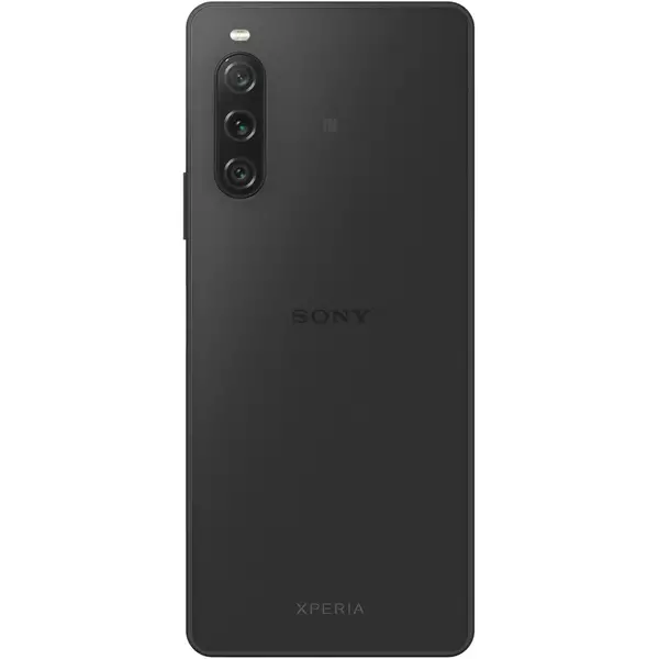 Telefon mobil Sony Xperia 10 V, Dual SIM, 6GB RAM, 128GB, 5G, Negru