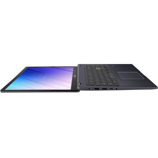 Laptop Asus E510MA, 15.6 inch, HD, Procesor Intel Celeron N4020 (4M Cache, up to 2.80 GHz), 8GB DDR4, 256GB SSD, GMA UHD 600, No OS, Star Black