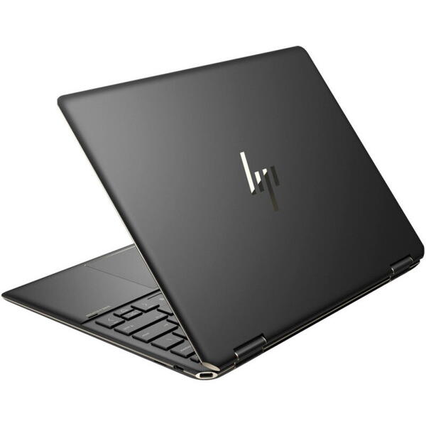 Laptop HP Spectre x360 2-in-1 14-ef0032nn, 13.5 inch, WUXGA+ IPS Touch, Procesor Intel Core i5-1235U (12M Cache, up to 4.40 GHz, with IPU), 16GB DDR4X, 1TB SSD, Intel Iris Xe, Win 11 Home, Black