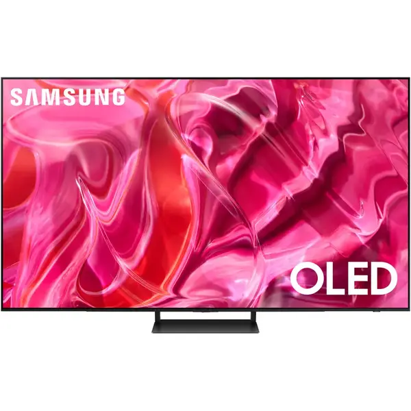 Televizor Samsung OLED QE65S90CATXXH, 163 cm, Smart, 4K Ultra HD, 100 Hz, Clasa F (Model 2023)