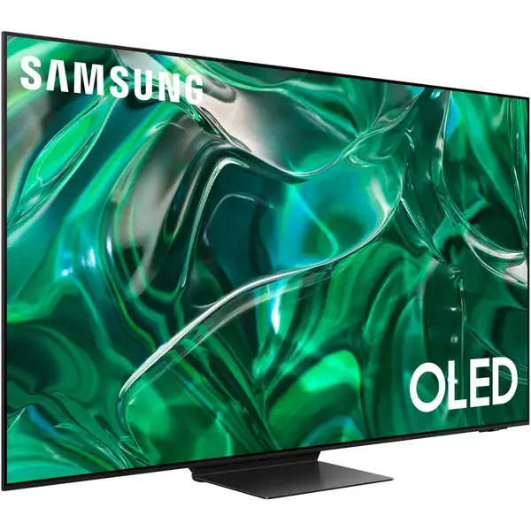 Televizor Samsung OLED QE65S95CATXXH, 163 cm, Smart, 4K Ultra HD, Clasa F (Model 2023)