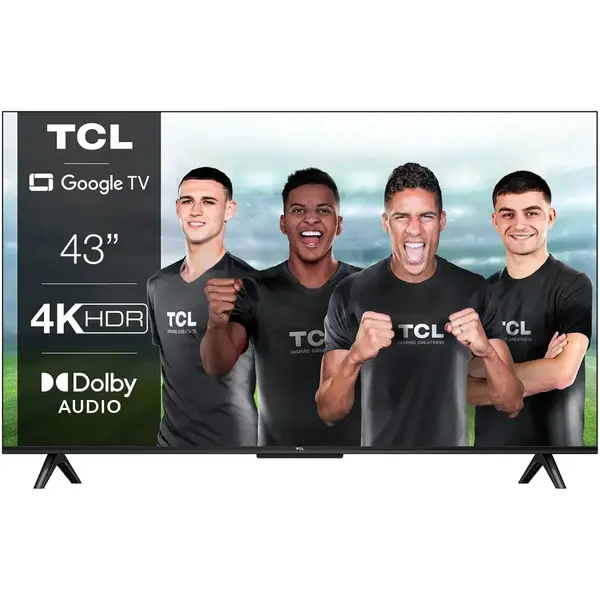 Televizor TCL LED 75P635, 189 cm, Smart Google TV, 4K Ultra HD, Clasa F