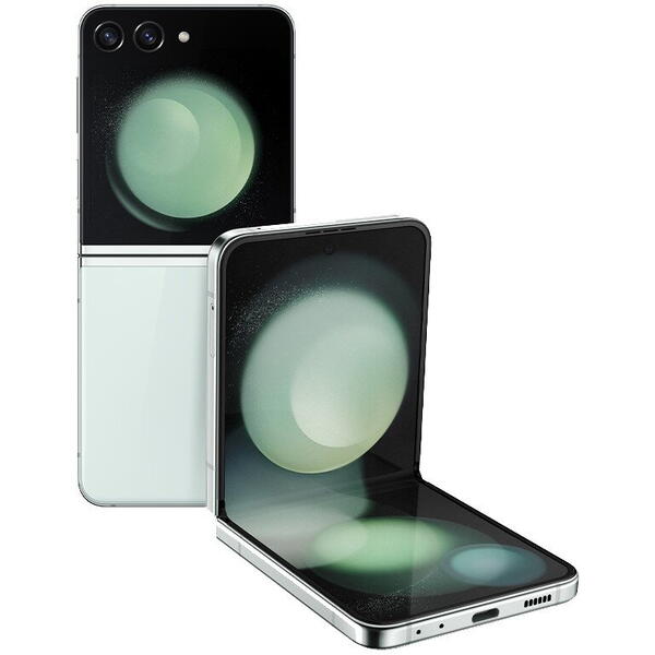 Telefon mobil Samsung Galaxy Z Flip5, 8GB RAM, 512GB, 5G, Mint