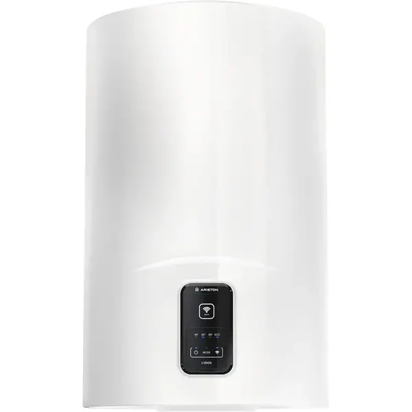 Boiler Ariston Lydos Wi-Fi 50L, 1800 W, conectivitate internet, rezervor emailat cu Titan