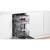 Masina de spalat vase incorporabila Bosch SPV4XMX20E, 10 seturi, 6 programe, Clasa F, Home Connect, 45 cm