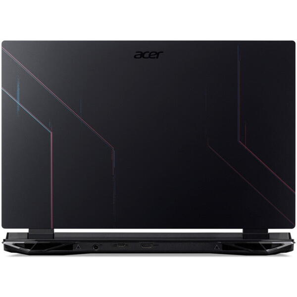 Laptop Acer Gaming 15.6 inch, Nitro 5 AN515-58, Full HD IPS 165Hz, Procesor Intel Core i7-12700H (24M Cache, up to 4.70 GHz), 16GB DDR5, 512GB SSD, GeForce RTX 4060 8GB, No OS, Obsidian Black