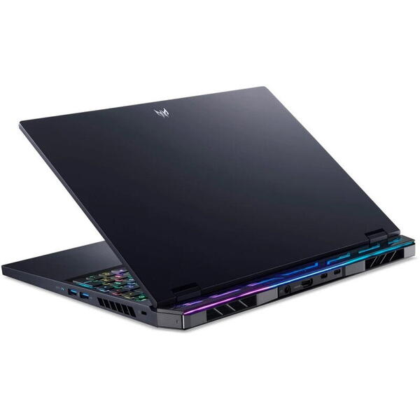 Laptop Acer Gaming 16 inch, Predator Helios 16 PH16-71, WQXGA IPS 240Hz, Procesor Intel Core i7-13700HX (30M Cache, up to 5.00 GHz), 16GB DDR5, 1TB SSD, GeForce RTX 4070 8GB, No OS, Black
