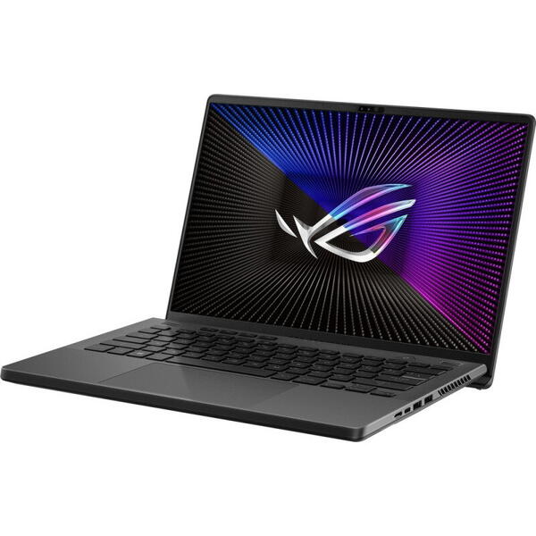 Laptop Asus Gaming 14 inch, ROG Zephyrus G14 GA402XV, QHD+ 165Hz, Procesor AMD Ryzen 9 7940HS (16M Cache, up to 5.2 GHz), 16GB DDR5, 1TB SSD, GeForce RTX 4060 8GB, Win 11 Home, Eclipse Gray AniMe Matrix version
