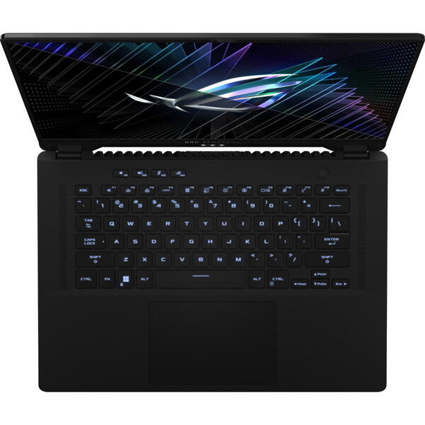 Laptop Asus Gaming 16 inch, ROG Zephyrus M16 GU604VY, QHD+ Mini LED 240Hz G-Sync, Procesor Intel Core i9-13900H (24M Cache, up to 5.40 GHz), 32GB DDR5, 1TB SSD, GeForce RTX 4090 16GB, Win 11 Home, Off Black AniMe Matrix