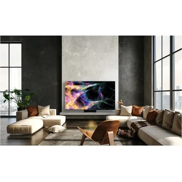 Televizor TCL MiniLed 55C845, 139 cm, Smart Google TV, 4K Ultra HD, 100 Hz, Clasa G (Model 2023)