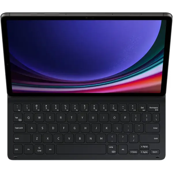 Husa Samsung de protectie Book Cover Keyboard pentru Galaxy SlimTab S9, 11 inch, Black