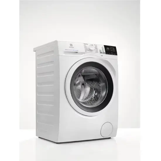 Masina de spalat rufe Electrolux cu uscator PerfectCare700 FW7WP447W, Spalare 7 kg, Uscare 5 kg, 1400 rpm, Clase A, Motor Inverter cu MagnetPermanent, Display LCD, DualCare, SteamCare, FreshScent, Sensicare. Time Manager, Alb
