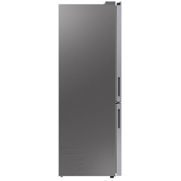 Combina frigorifica Samsung RB33B612ESA/EF, 344 l, Clasa E, Total No Frost, Compresor Digital Inverter, H 185 cm, Inox