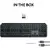 Tastatura Logitech wireless MX Keys S, Iluminare, 2.4GHz&amp, Bluetooth,USB-C, US INTL layout, Graphite
