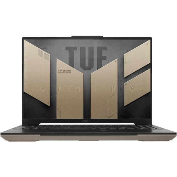 Laptop Asus Gaming 16 inch, TUF A16 Advantage Edition FA617XS, QHD+ 240Hz, Procesor AMD Ryzen 9 7940HS (16M Cache, up to 5.2 GHz), 16GB DDR5, 1TB SSD, Radeon RX 7600S 8GB, Win 11 Home, Sandstorm