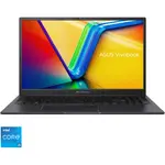 Laptop Asus 15.6 inch, Vivobook 15X K3504ZA, Full HD, Procesor Intel Core i5-1240P (12M Cache, up to 4.40 GHz), 16GB DDR4, 512GB SSD, Intel Iris Xe, No OS, Indie Black