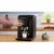 Espressor automat Bosch VeroCafe TIE20119, 1300 W max, 15 bari, 1.4 l, Rasnita ceramica, Dispozitiv spumare lapte MilkMagic Pro, Sistem SensoFlow System, Negru