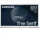 Televizor Samsung Lifestyle The Serif QLED 43LS01BG, 108 cm, Smart, 4K Ultra HD, Clasa G (Model 2023)