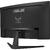 Monitor Asus VG24VQ1B Curbat 23.8 inch FHD VA 1 ms 165 Hz FreeSync Premium