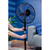 Ventilator Zelmer ZSF1410, 50 W, cu picior, 40 cm diametru, 3 trepte de viteza, Negru