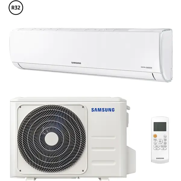 Aparat de aer conditionat Aparat de aer conditionat Samsung AR35 9000 BTU, Clasa A++, Fast cooling, Good Sleep, AR09TXHQASINEU/AR09TXHQASIXEU, Alb