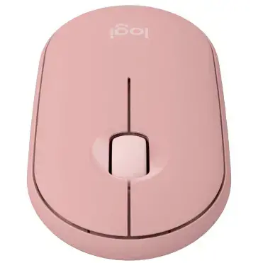 Mouse Logitech Pebble 2 M350s, Wireless, Bluetooth, Dongleless, Tonal Rose