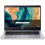 Laptop Acer Chromebook 314, 14 inch, MediaTek MT8183 8 C, 2 GHz, 2 MB cache, 8 GB RAM, 32 GB SSD, Intel UHD Graphics, Chrome OS, Pure Silver